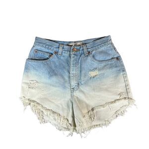 Vintage 1990s Gap High Waisted Denim Shorts